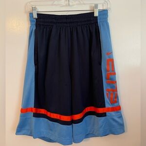 Nike Elite Dri-Fit Blue Medium Adult Shorts